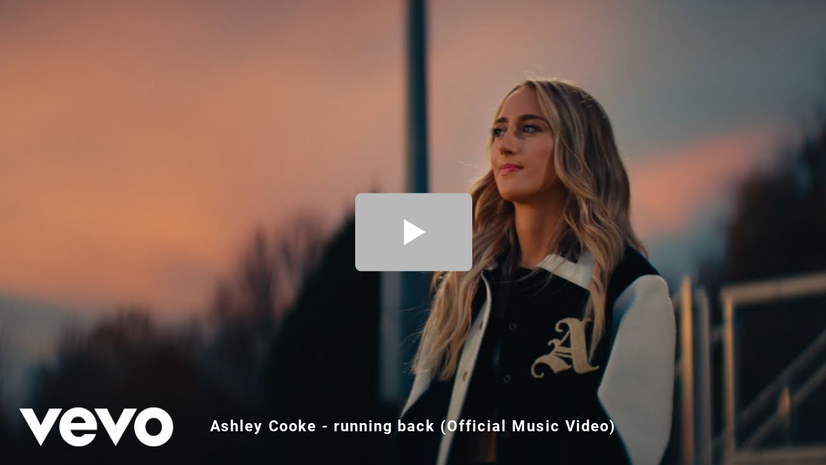 Ashley Cooke - running back (Official Music Video)