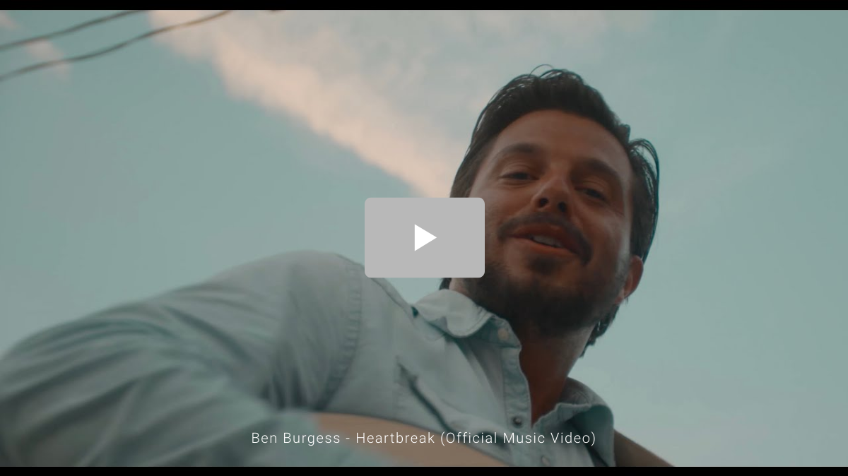 Ben Burgess - Heartbreak (Official Music Video)