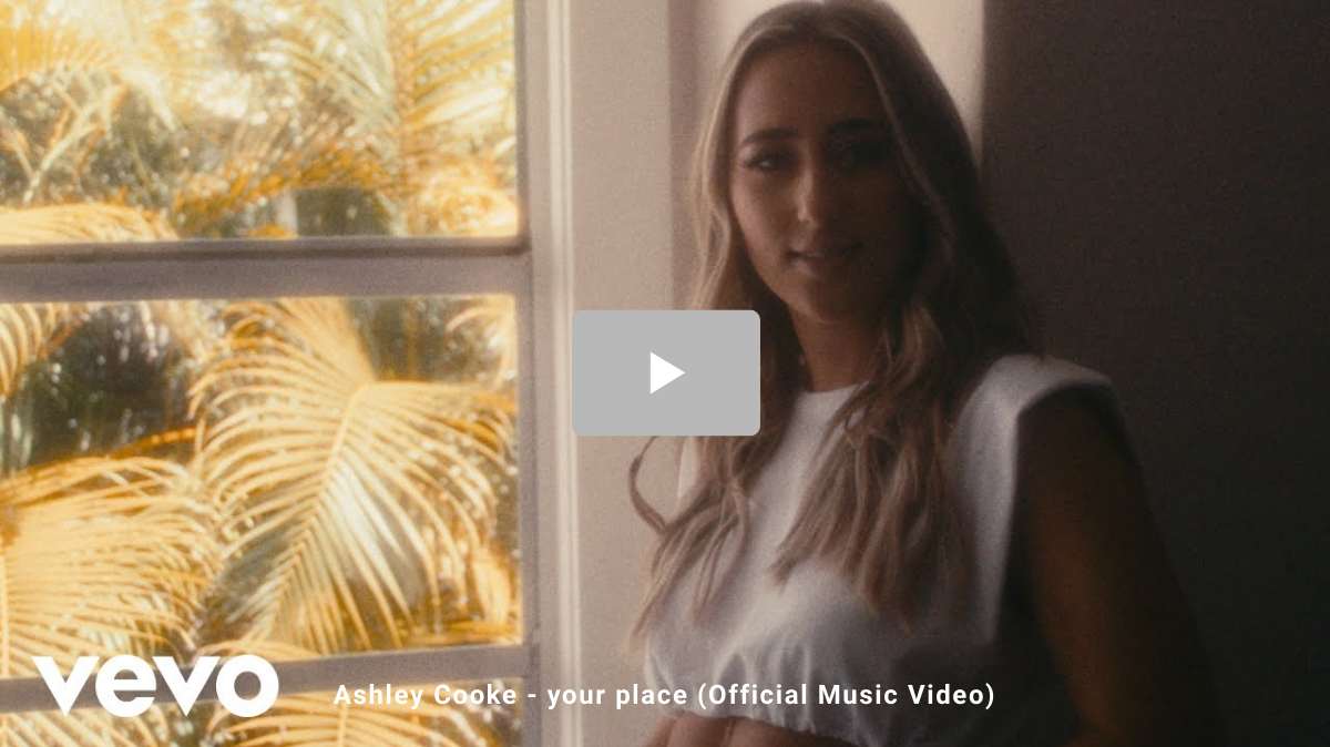 Ashley Cooke - your place (Official Music Video)